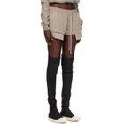 Rick Owens DRKSHDW Gray Tower Fog Boxers Shorts