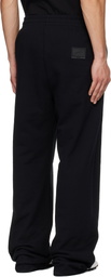 We11done Black 'WE11DONE' Sweatpants