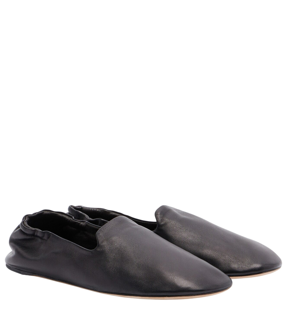 The Row Navy Mensy Loafers The Row