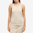 Fear of God ESSENTIALS Women's Essentials Tanktop in Silver Cloud