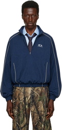Balenciaga Navy Tracksuit Jacket