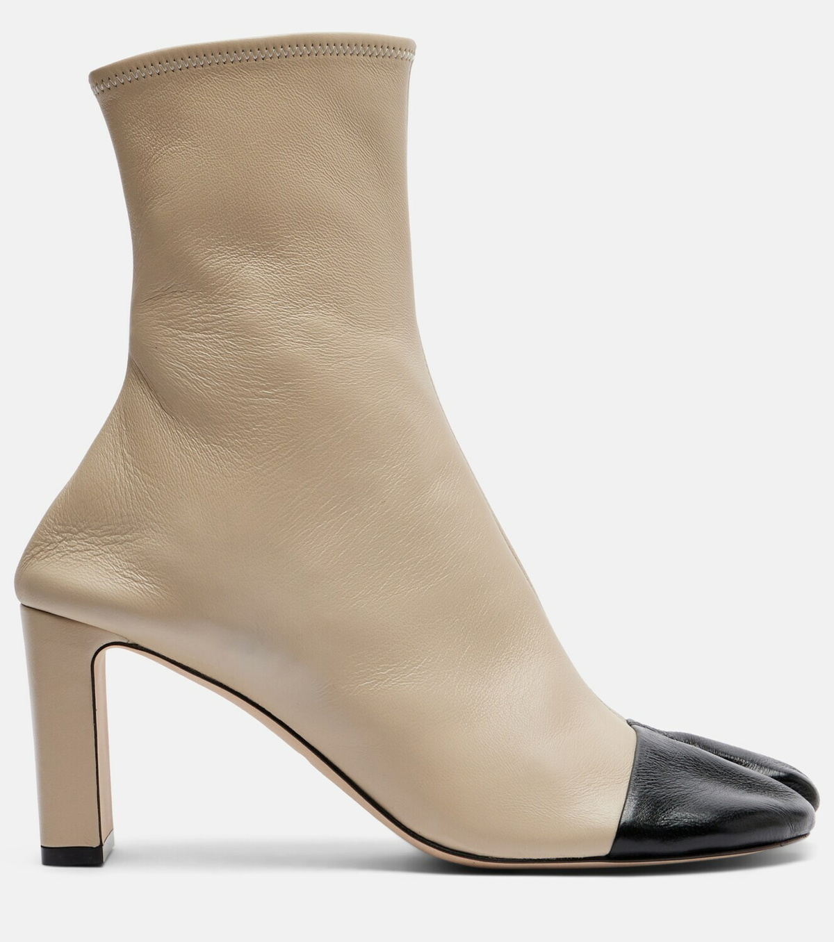 Christen Tabi 75 leather ankle boots