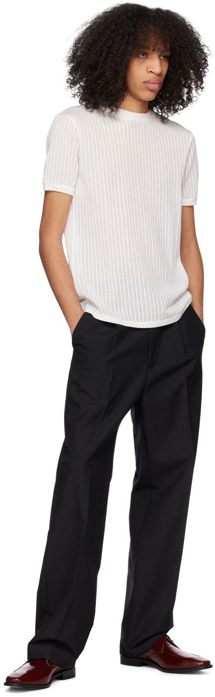 Winnie New York Black Pleated Trousers