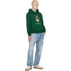Polo Ralph Lauren Green Polo Bear Fleece Hoodie