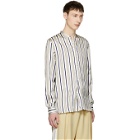 Burberry Multicolor Silk Stripe Shirt