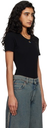 Vivienne Westwood Black Cap Sleeve Bodysuit