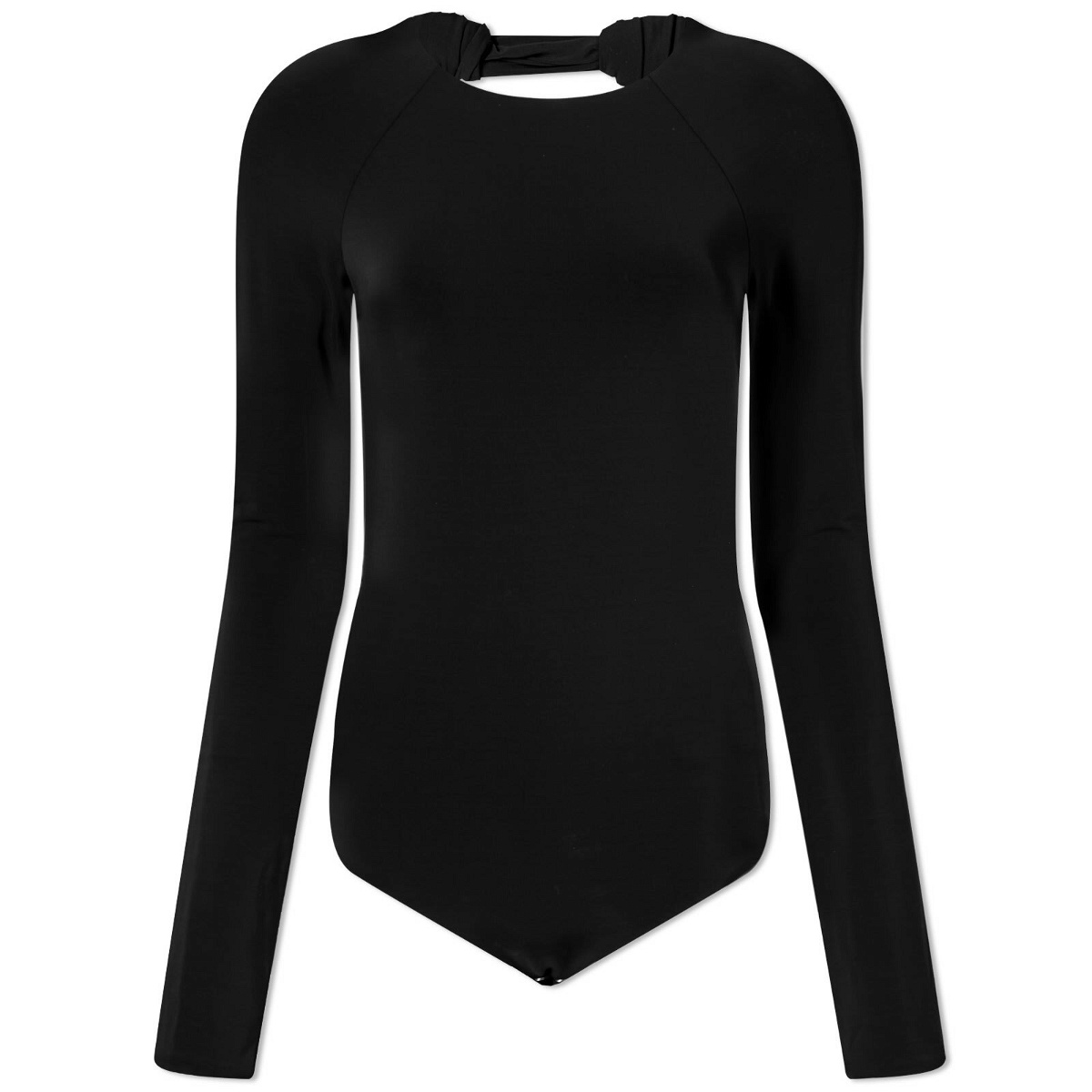 Photo: Jil Sander Women's Open Back Bodysuit in Black