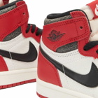 Air Jordan 1 Retro High OG PS Sneakers in Varsity Red/Black