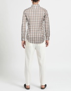 Eleventy Mens Shirt Camel