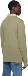 PS by Paul Smith Khaki Embroidered Polo