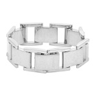 Balenciaga Silver Flat Bracelet