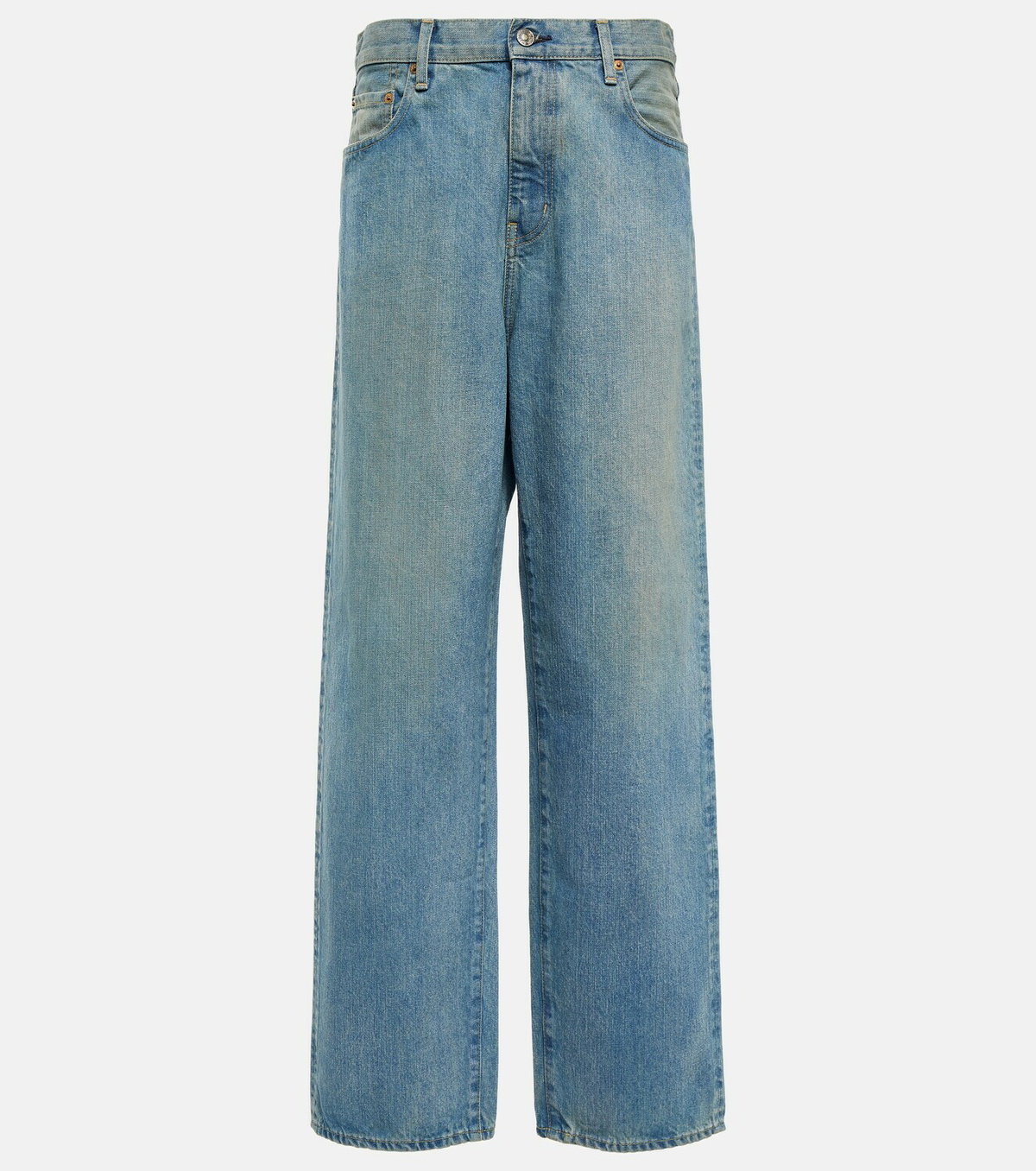 Junya Watanabe High-rise straight jeans Junya Watanabe