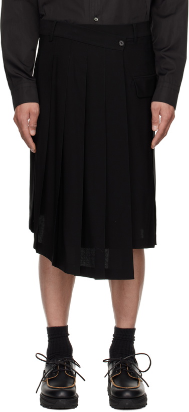 Photo: Feng Chen Wang Black Pleated Skirt