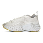 Acne Studios White Tumbled Rockaway Sneakers