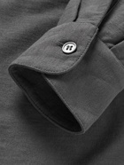 INCOTEX - Slim-Fit Cotton-Jersey Polo Shirt - Gray