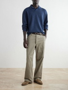 SEASE - Cashmere Polo Sweater - Blue