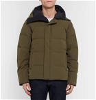 Canada Goose - Macmillan Quilted Shell Hooded Down Parka - Green