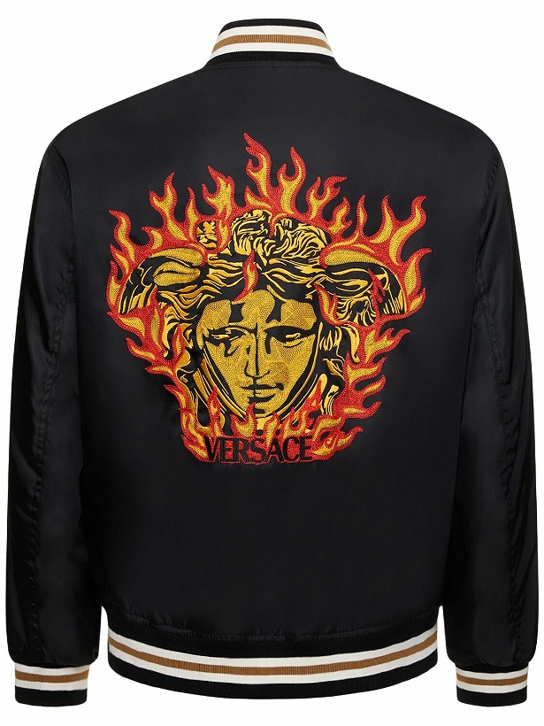 Photo: VERSACE - Embroidered Bomber Jacket
