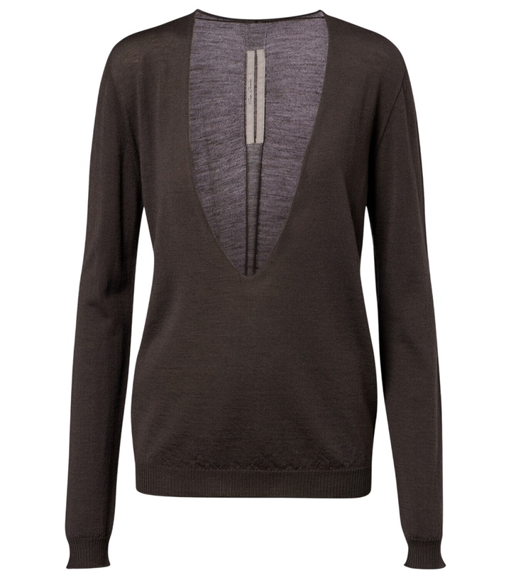 Photo: Rick Owens Extreme virgin wool sweater