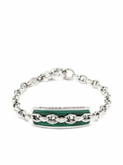 Stephen Webster Sterling Silver Inline Razer Chain Bracelet