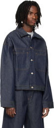 AGOLDE Navy Blaze Denim Jacket