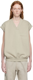 Fear of God ESSENTIALS Gray V-Neck Vest