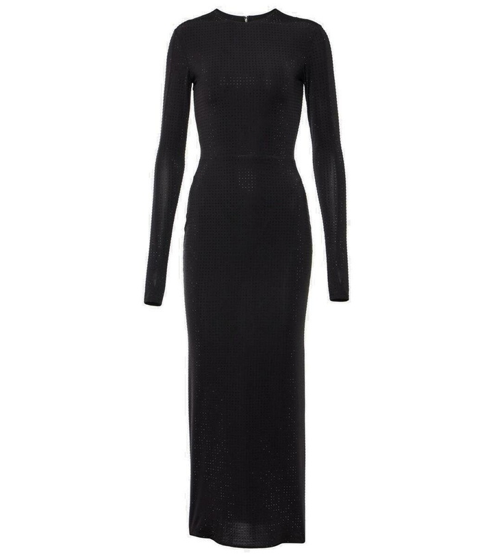 Photo: Alex Perry Crystal-embellished jersey maxi dress