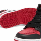 Air Jordan Women's 1 Retro Hi OG W Sneaker in Red/Black/White
