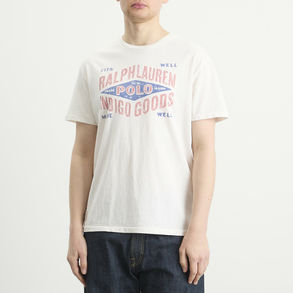 POLO RALPH LAUREN INDIGO GOODS Tシャツ Polo Ralph Lauren Men's Indigo Goods T-Shirt in Nevis Polo Ralph