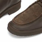 Grenson Men's Hubert Derby Shoe in Brown Suede