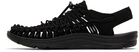KEEN Black UNEEK Sandals