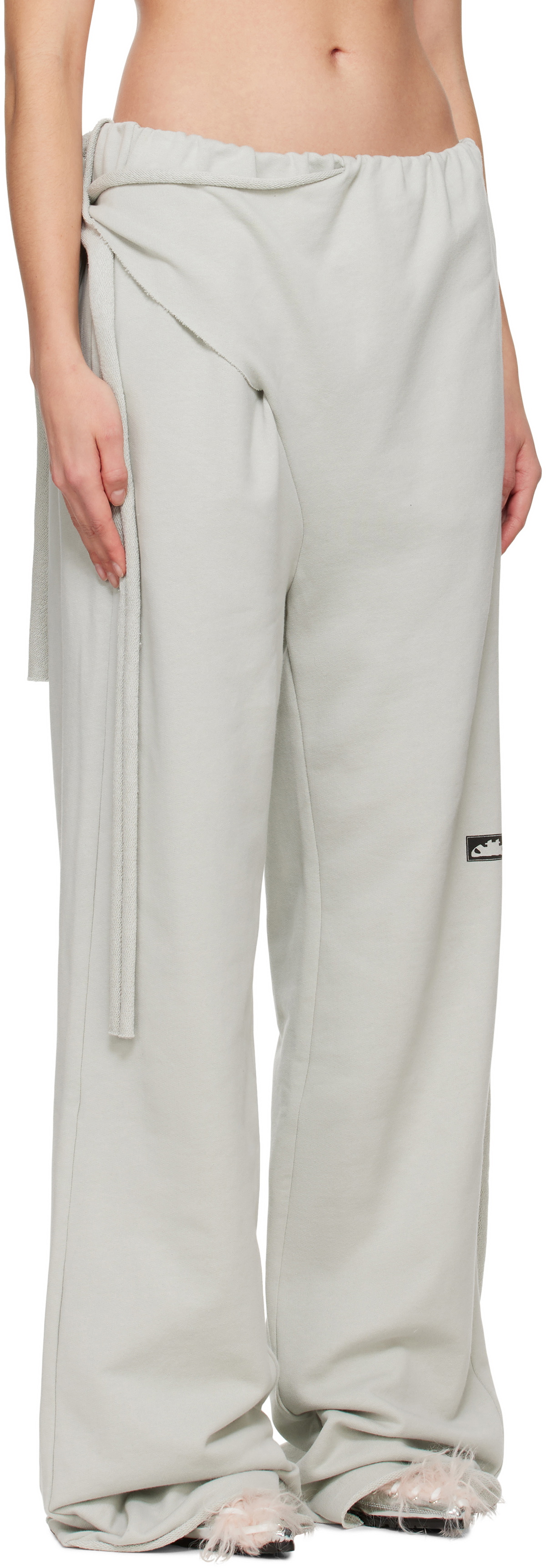 Ottolinger Gray 'Otto' Wrap Sweatpants