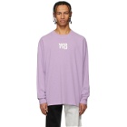 Alexander Wang Purple Glow Puff Shirt