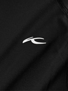 Kjus - Slim-Fit Logo-Print Stretch-Jersey Ski Base Layer - Black