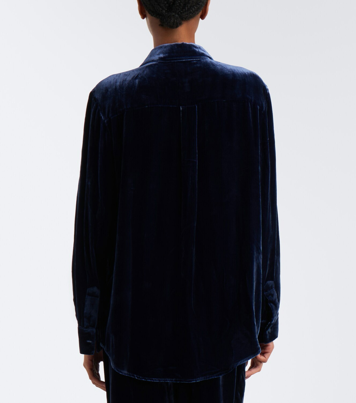 Asceno London velvet shirt