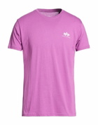 Alpha Industries Mens T-shirt Mauve