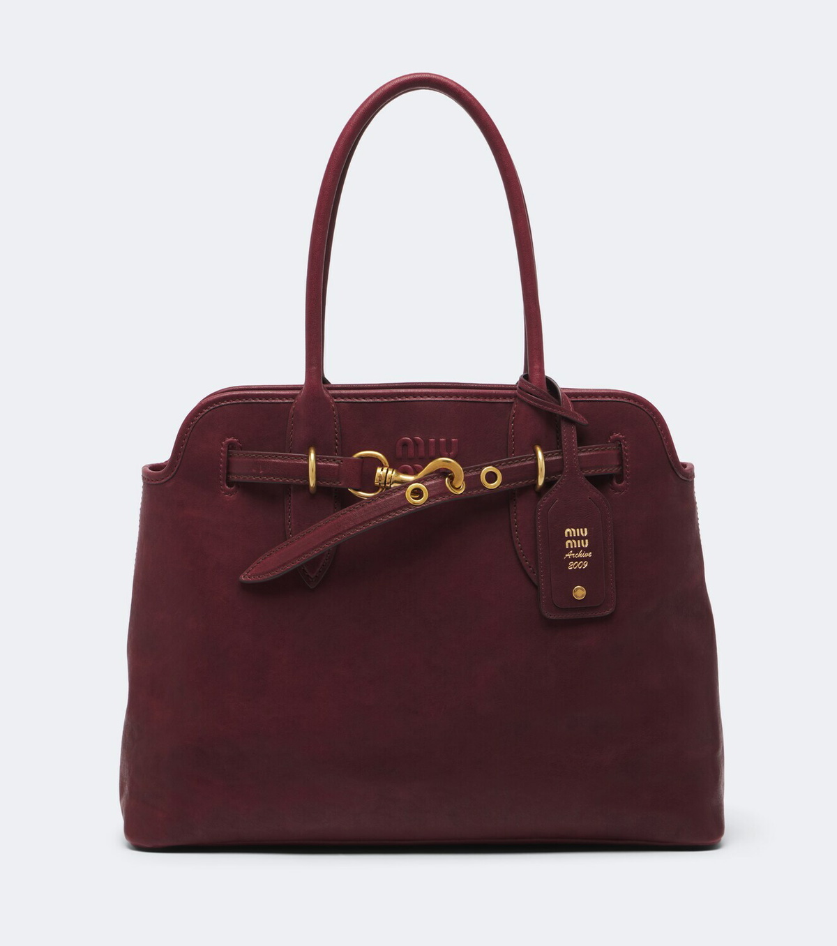 Miu Miu Aventure Medium leather shoulder bag