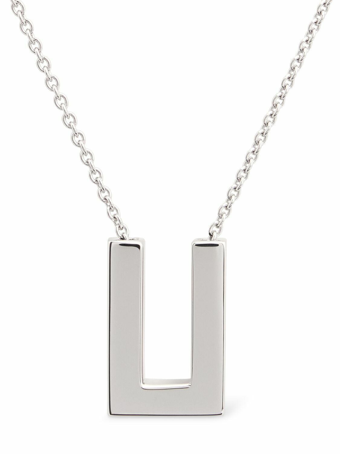 Tom Wood Silver Robin Chain Purple Molecule Necklace Tom Wood