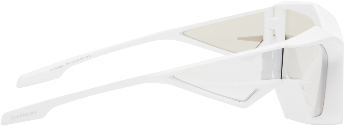 Givenchy White Giv Cut Sunglasses Givenchy