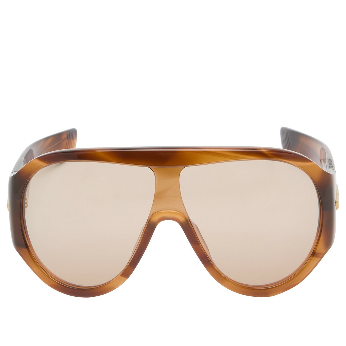 Bottega Veneta Eyewear Bottega Veneta BV1345S Sunglasses in Havana/Brown 