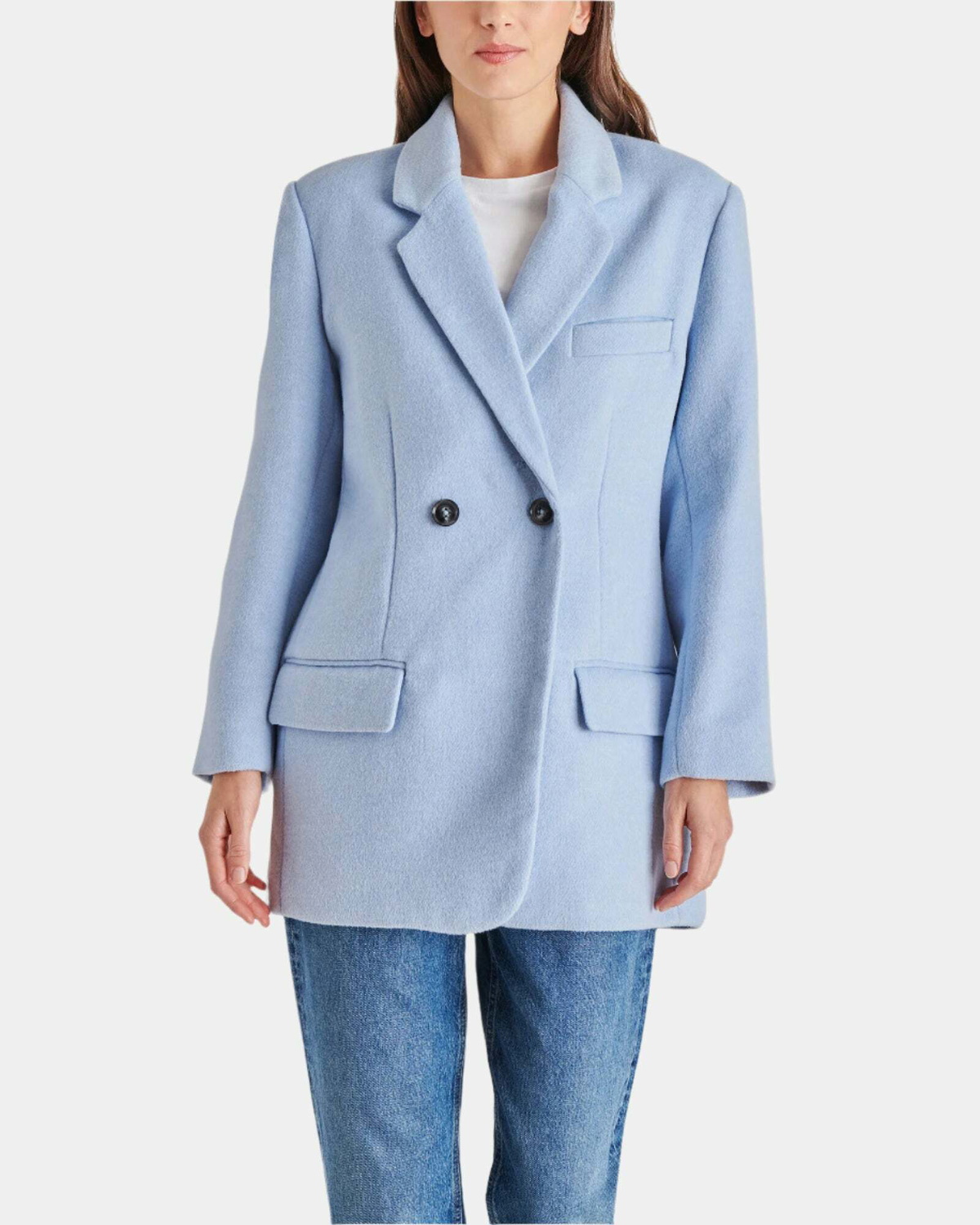 Steve Madden Myra Coat in Blue