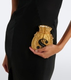 Judith Leiber Couture Money Bag crystal-embellished clutch