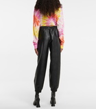 Stella McCartney - Kira faux leather sweatpants