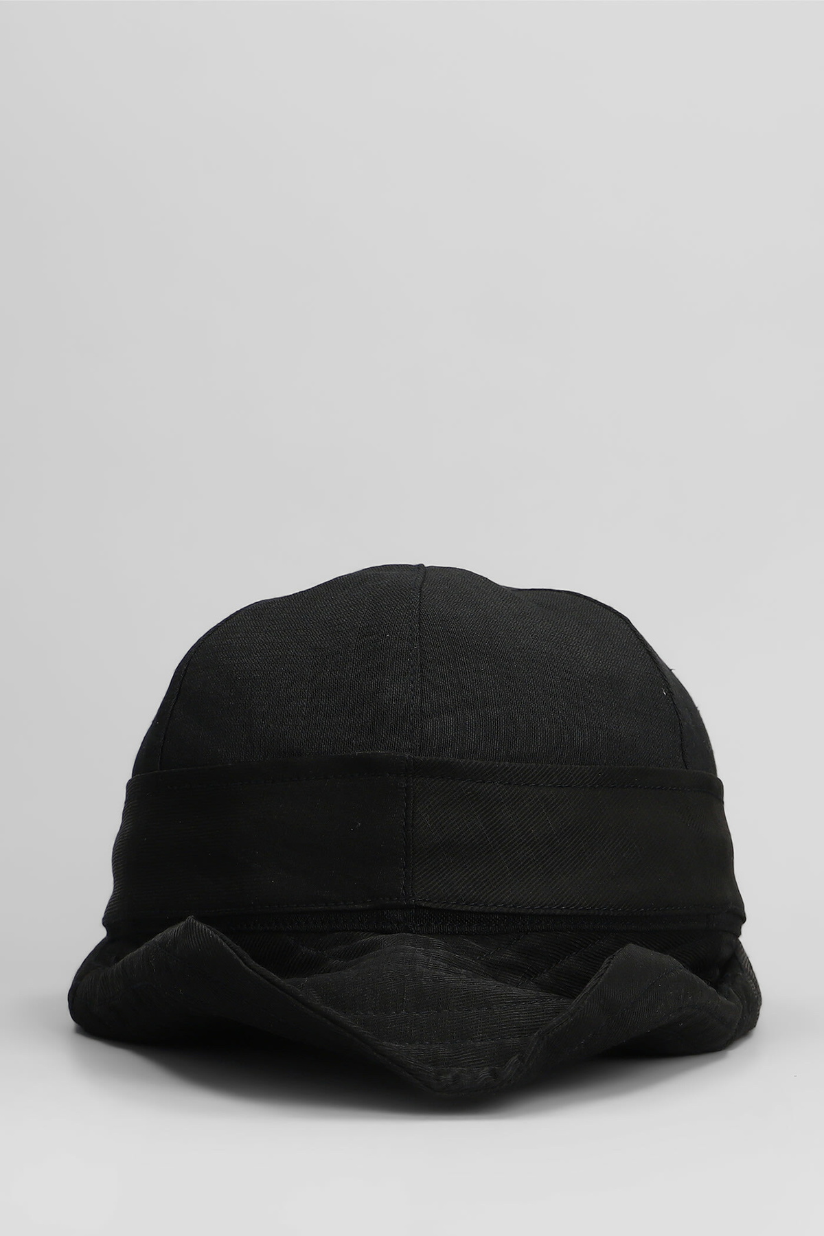 Ziggy Chen Hats In Black Linen