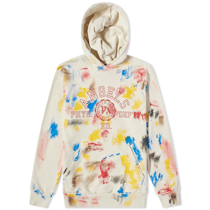 Photo: Palm Angels Printed College Logo Popover Hoody