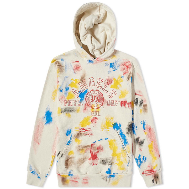 Photo: Palm Angels Printed College Logo Popover Hoody