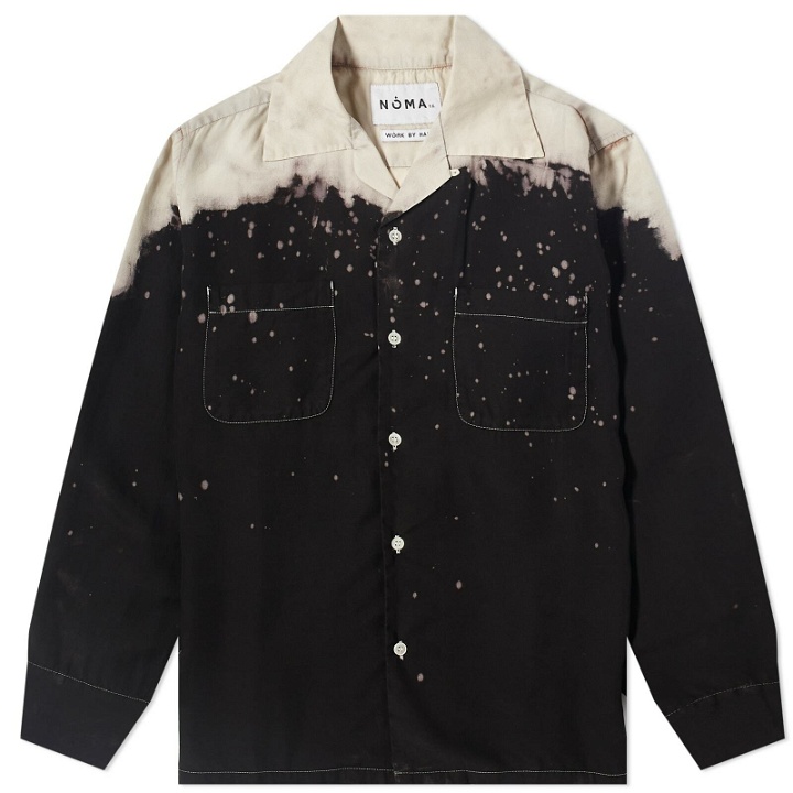 Photo: Noma t.d. Men's Hand Dyed Vacation Shirt in Black