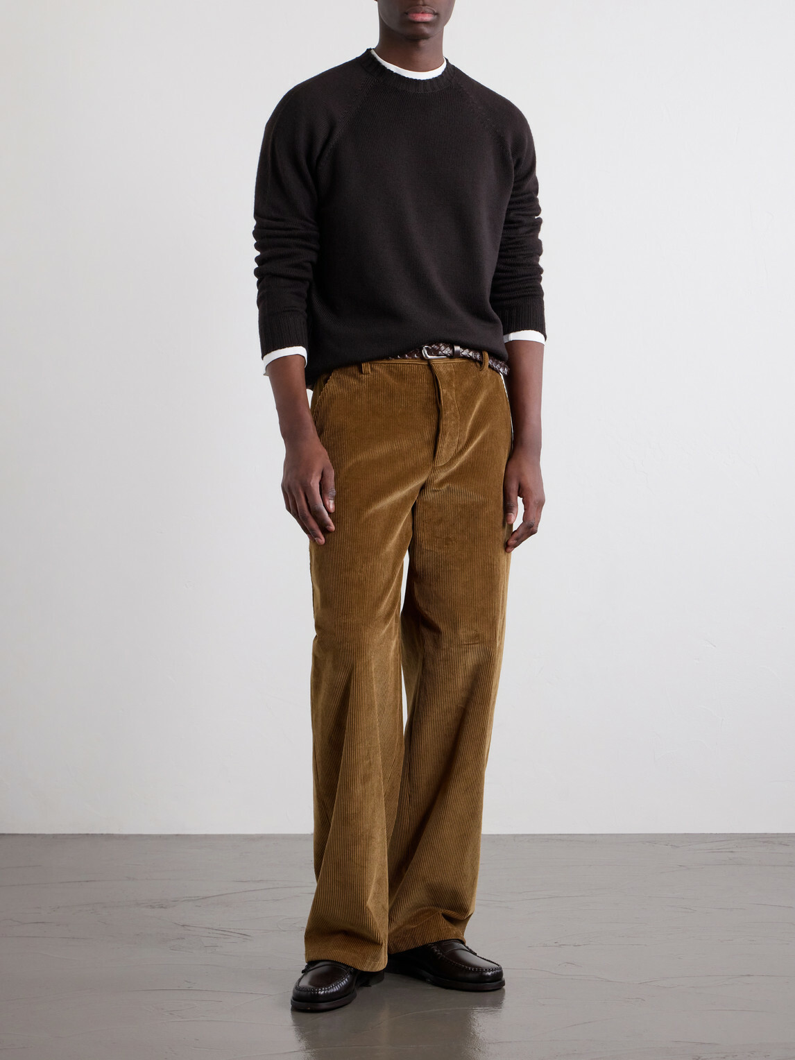 John Smedley - Denver Extrafine Merino Wool Sweater - Brown