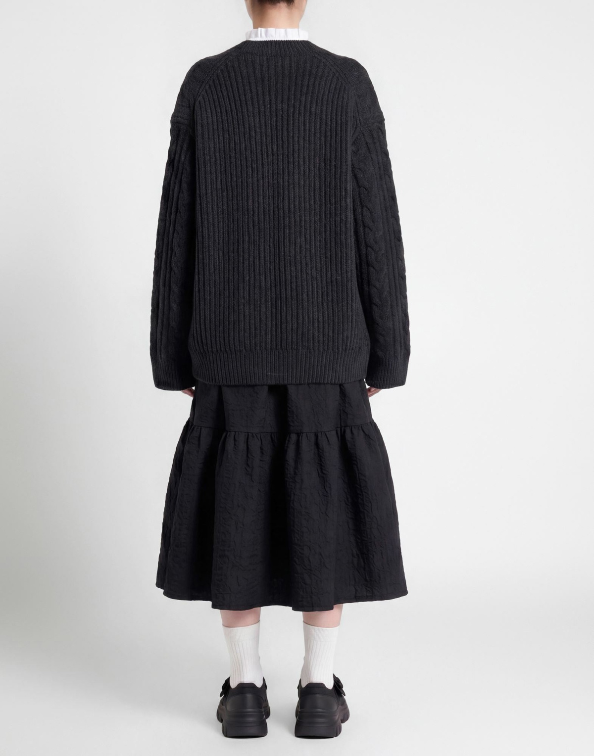Cecilie Bahnsen Womens Sweater Charcoal