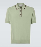 King & Tuckfield Wool polo shirt